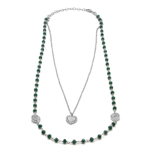 I DUCHI 11368112 COLLANA DONNA DOPPIO FILO ARGENTO 925 SHINE LINEA MAGICAE LAPIS