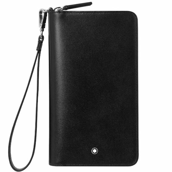 MONTBLANC 126218 MEISTERSTUCK COMPACT TRAVEL WALLET PORTAFOGLI DA VIAGGIO