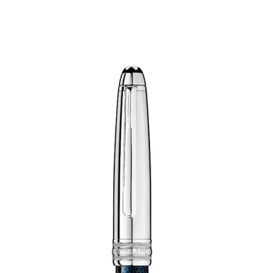 MONTBLANC 112895 PENNA A SFERA 164 SOLITAIRE DOUE' BLUE HOUR MOTIVO ESAGONALE - immagine 2