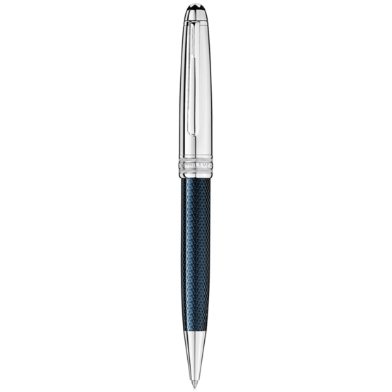 MONTBLANC 112895 PENNA A SFERA 164 SOLITAIRE DOUE' BLUE HOUR MOTIVO ESAGONALE - immagine 3