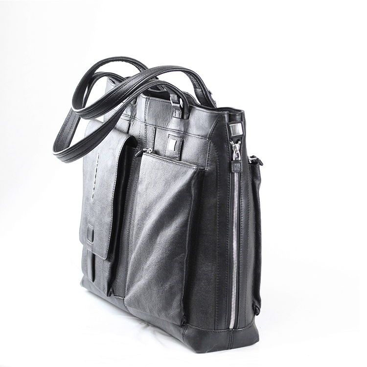Piquadro BD1095UP/NE borsa donna organizzata pelle stampata