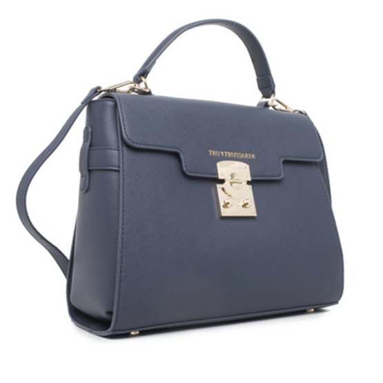 TRUSSARDI 76BTBLDS03 BORSE A MANO BLU - immagine 3