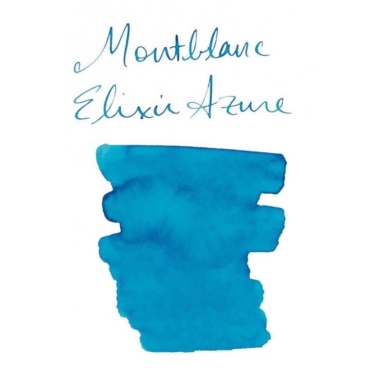 MONTBLANC 116544 BOCCETTA D'INCHIOSTRO 50 ML ELIXIR COLORIST COLLECTION AZURE - immagine 2