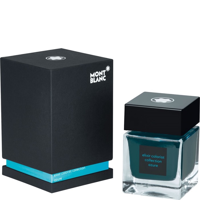MONTBLANC 116544 BOCCETTA D'INCHIOSTRO 50 ML ELIXIR COLORIST COLLECTION AZURE