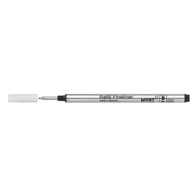 MONTBLANC 105170 - 128247 REFILL FINELINER B MYSTERY BLACK 1 X 2 - immagine 2