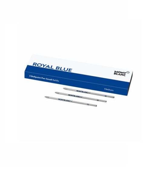 MONTBLANC 124495 - 128223 BALLPOINT PEN SMALL REFILL M ROYAL BLUE