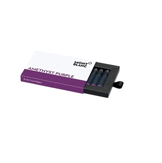MONTBLANC 124487 - 128200 INCHIOSTRO IN CARTUCCE AMETHYST PURPLE VIOLA
