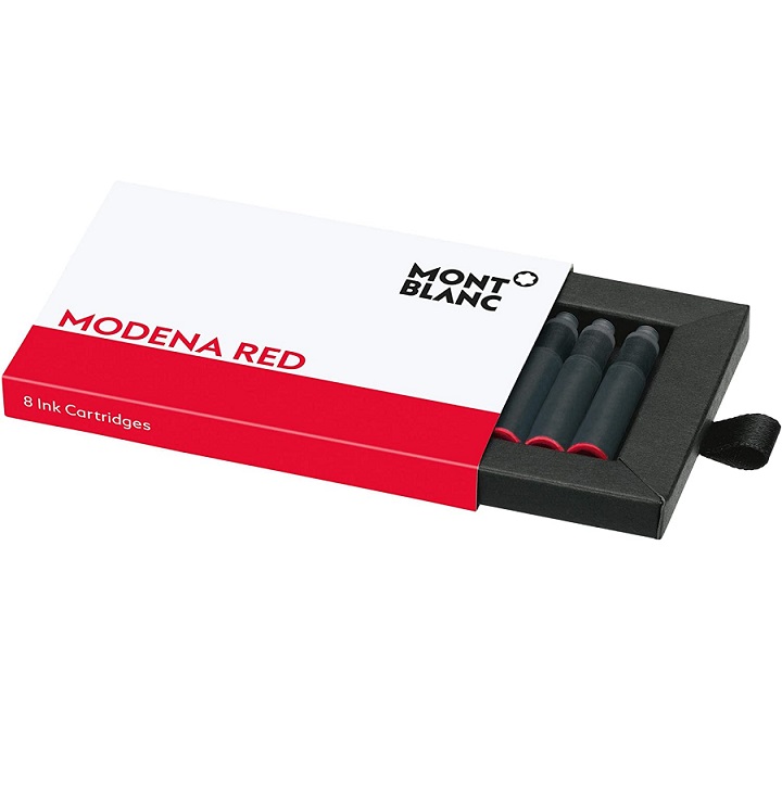 MONTBLANC 119717 - 128205 INK CARTRIDGE MODENA RED COLORE ROSSO