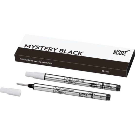MONTBLANC 114834 - 128250 REFILL FINELINER LEGRAND B MYSTERY BLACK 1 X 2