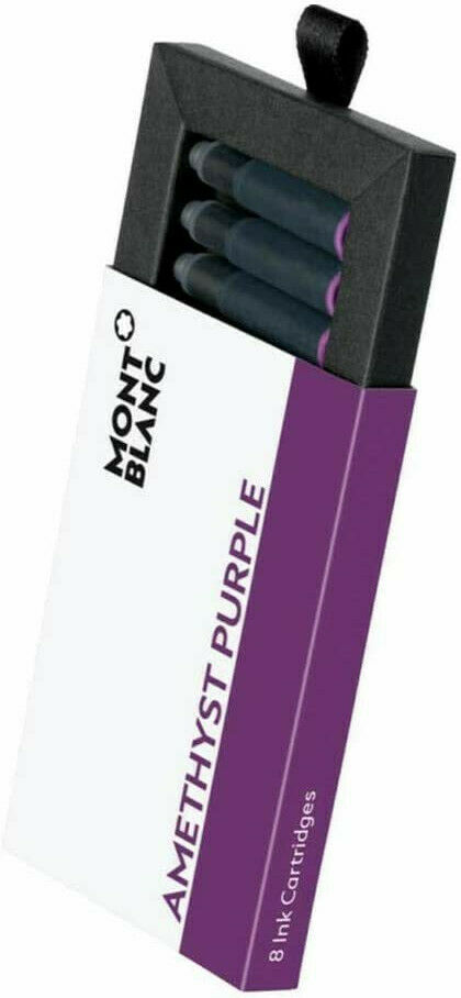 MONTBLANC 124487 - 128200 INCHIOSTRO IN CARTUCCE AMETHYST PURPLE VIOLA - immagine 3