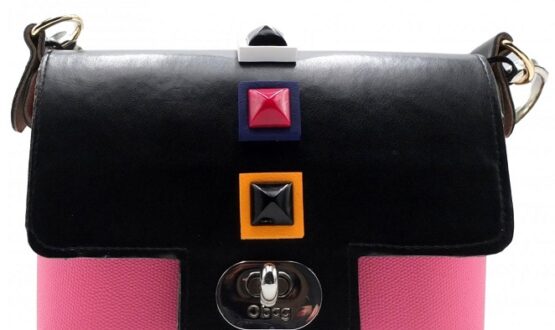 O BAG MINIBAG 1151 DECORATA CON INSERTI COLORATI - immagine 2