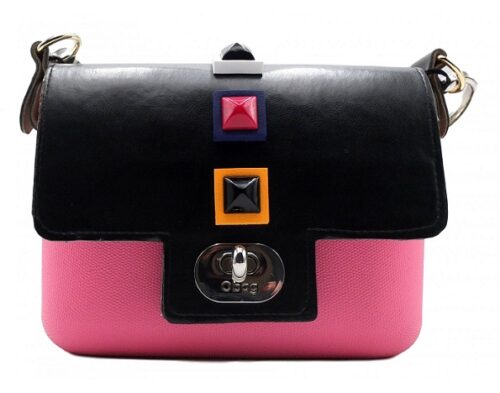 O BAG MINIBAG 1151 DECORATA CON INSERTI COLORATI