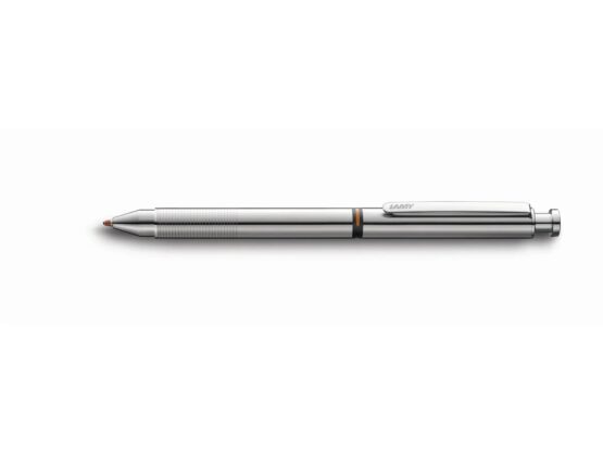 Lamy Multifunction Tri-pen Steel1234763  Pencil 0,5 mm PENNA A SFERA CON COLORI NERO ROSSO - immagine 2