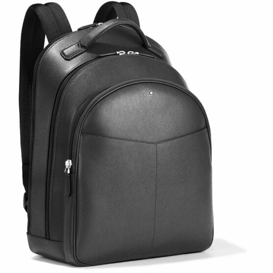 MONTBLANC 128546 - 130098 SARTORIAL ZAINO  PELLE STAMPA SAFFIANO COLORE NERO