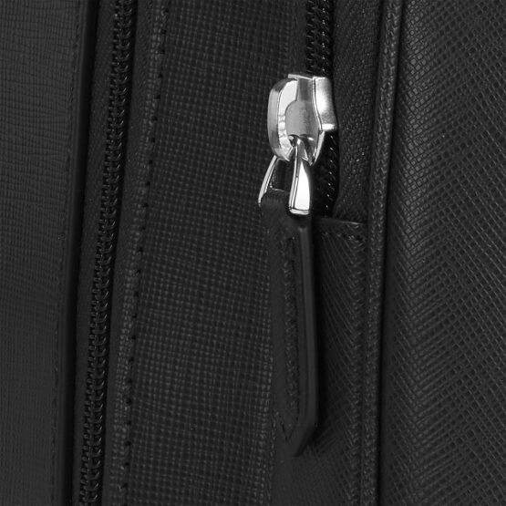 MONTBLANC 128546 - 130098 SARTORIAL ZAINO  PELLE STAMPA SAFFIANO COLORE NERO - immagine 3
