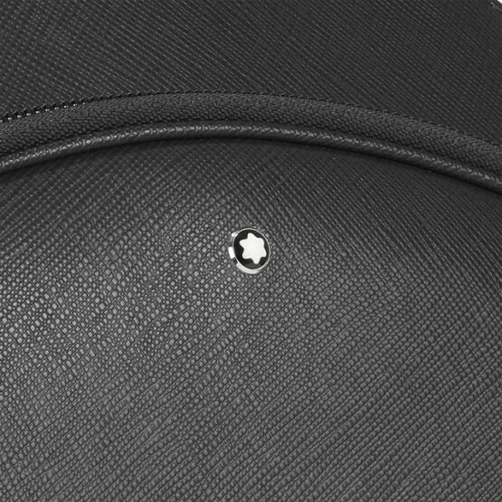 MONTBLANC 128546 - 130098 SARTORIAL ZAINO  PELLE STAMPA SAFFIANO COLORE NERO - immagine 2