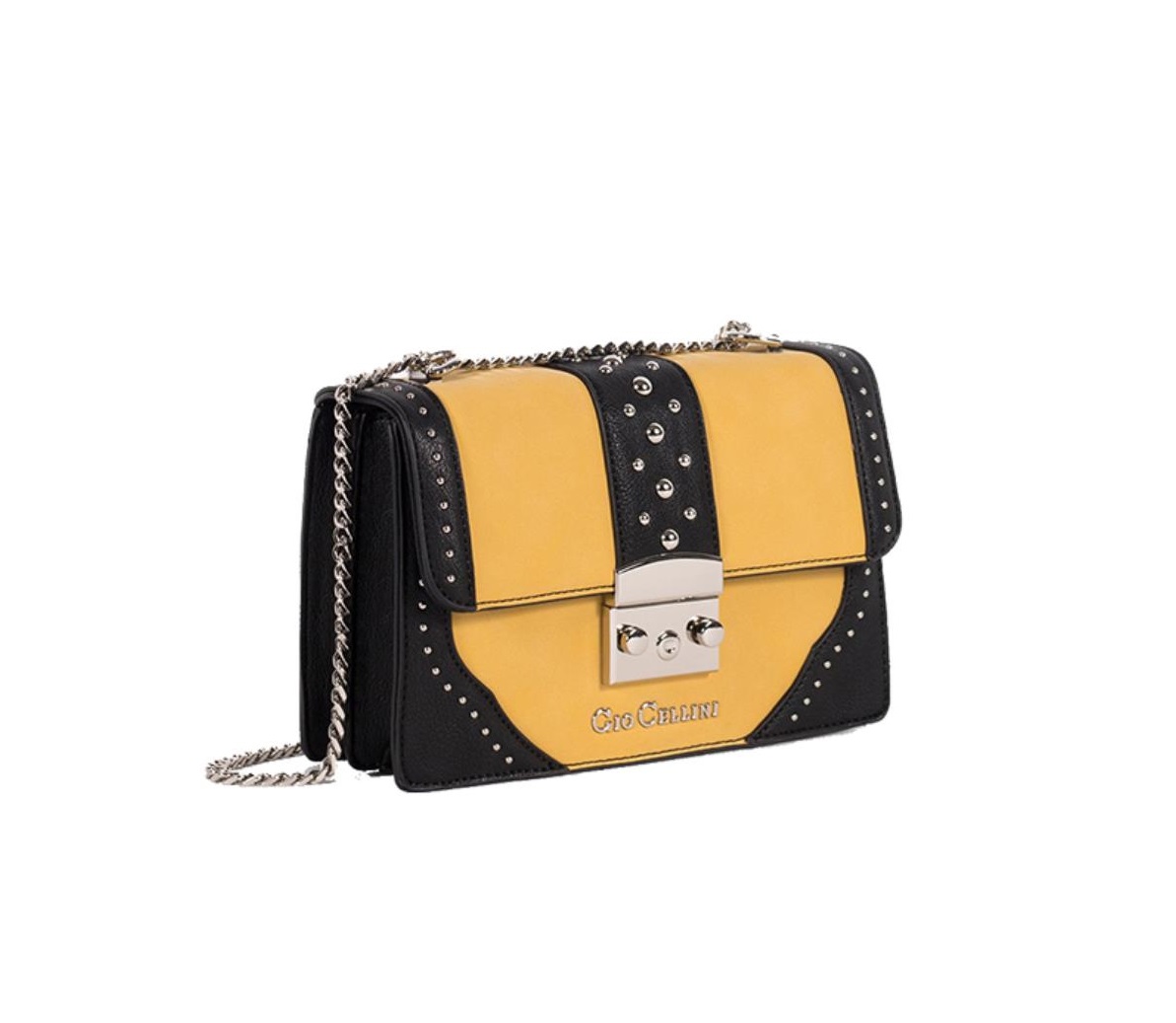 Gio Cellini BORSA MINI BAG CON BORCHIETTE E CHIUSURA A SCATTO BG009 - immagine 4
