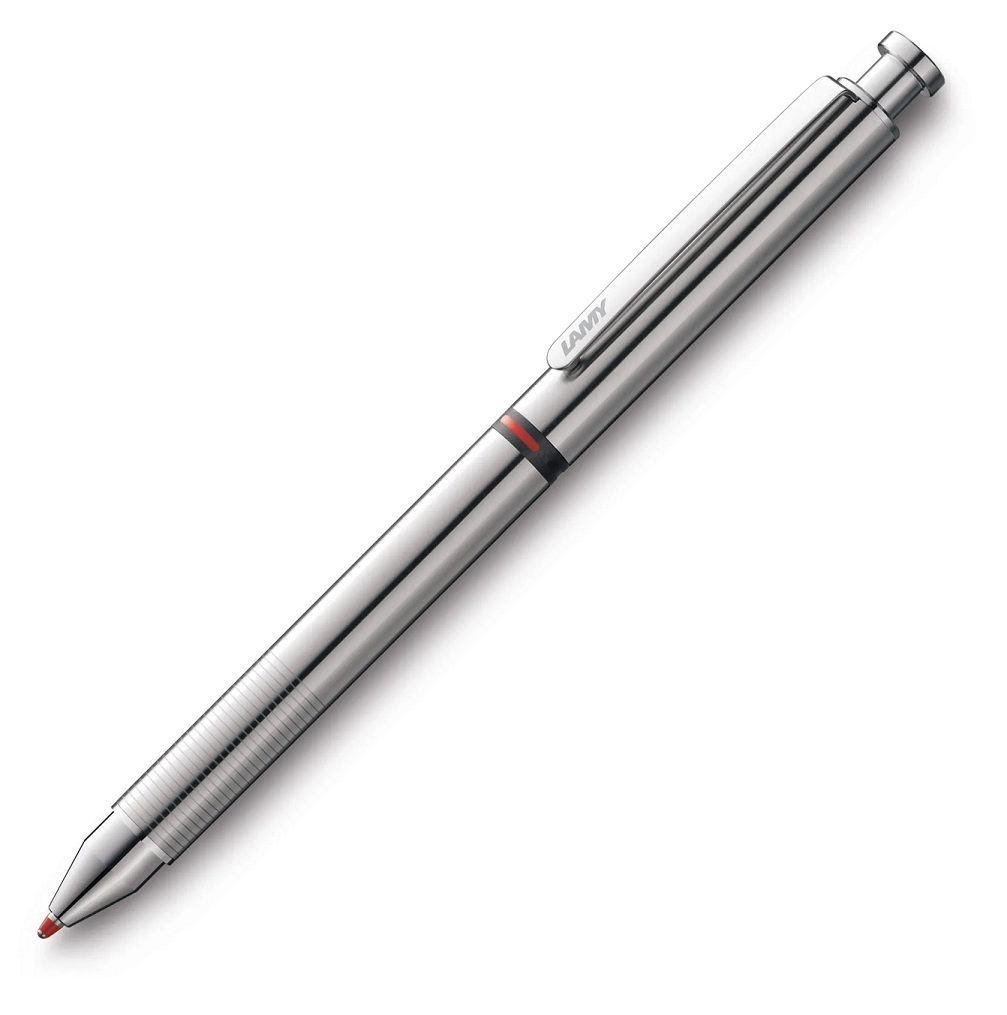 Lamy Multifunction Tri-pen Steel1234763  Pencil 0,5 mm PENNA A SFERA CON COLORI NERO ROSSO