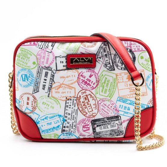 ALV by Alviero Martini BORSA TRACOLLINA CRESPO PU AL904B0426 LINEA PASSPORT - immagine 4