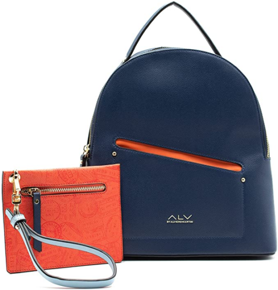 ALV by Alviero Martini ZAINETTO  DONNA  CON POCHETTE RIMOVIBILE PU AL910B2602 - immagine 2