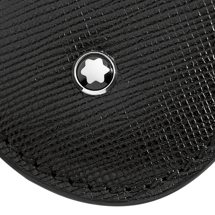 MONTBLANC 113238 SARTORIAL PORTACHIAVI A GOCCIA PELLE SAFFIANO COLORE NERO - immagine 2
