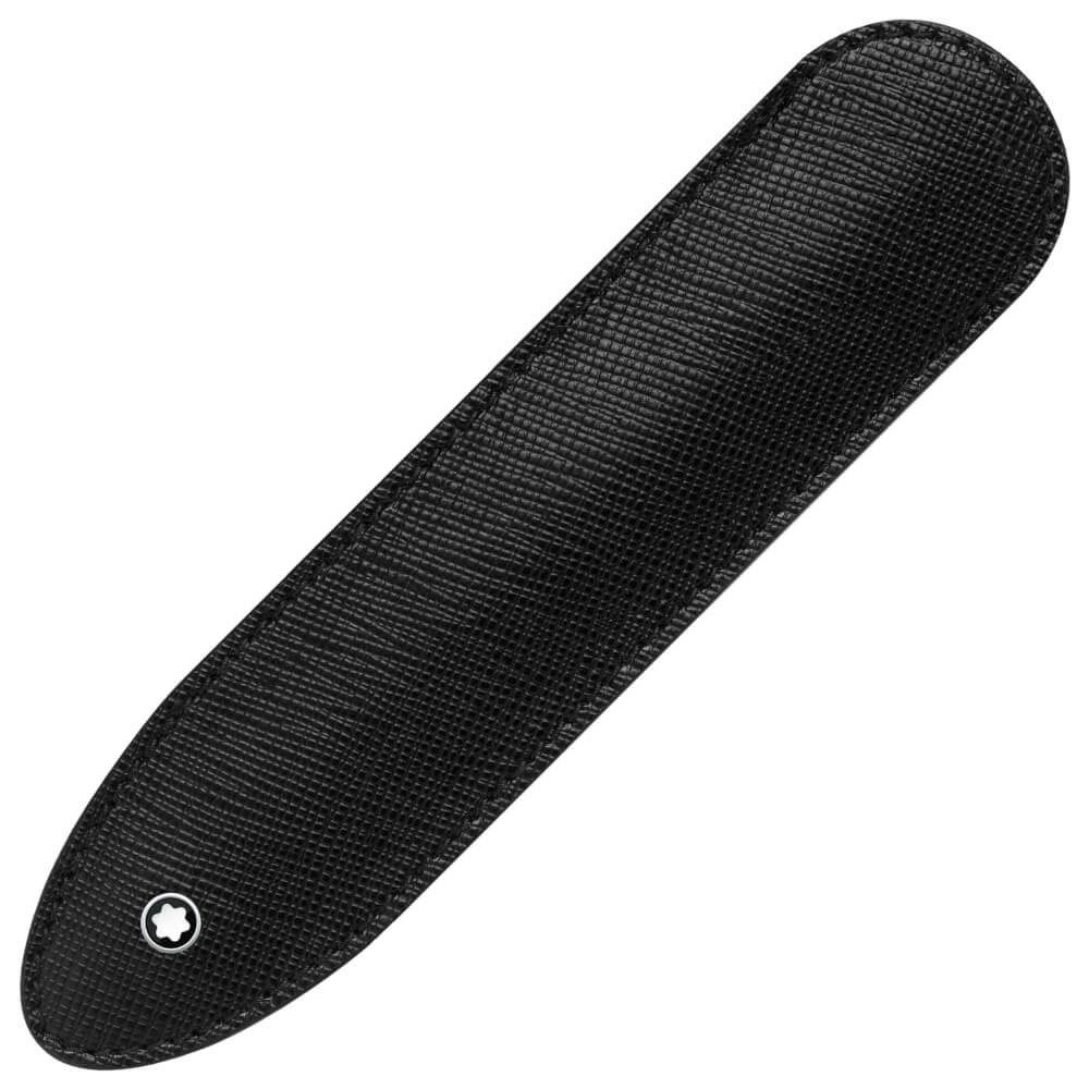 MONTBLANC 118699 PORTAPENNE SARTORIAL IN PELLE SAFFIANO BLACK