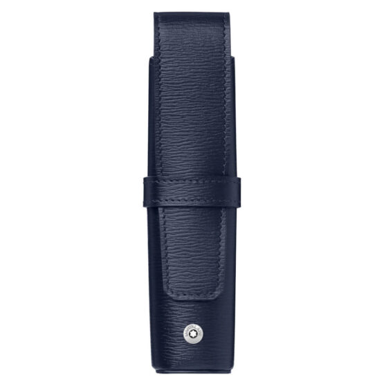 MONTBLANC 118664 4810 WST PORTAPENNE IN PELLE IN PELLE COLORE BLU