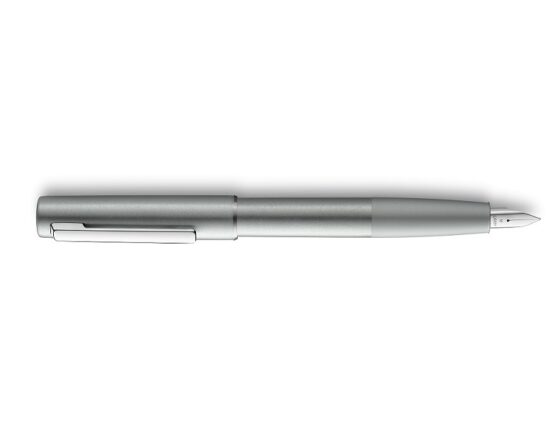LAMY 1231946 PENNA STILOGRAFICA AION OLIVESILVER BRUSHED PENNINO M - immagine 2