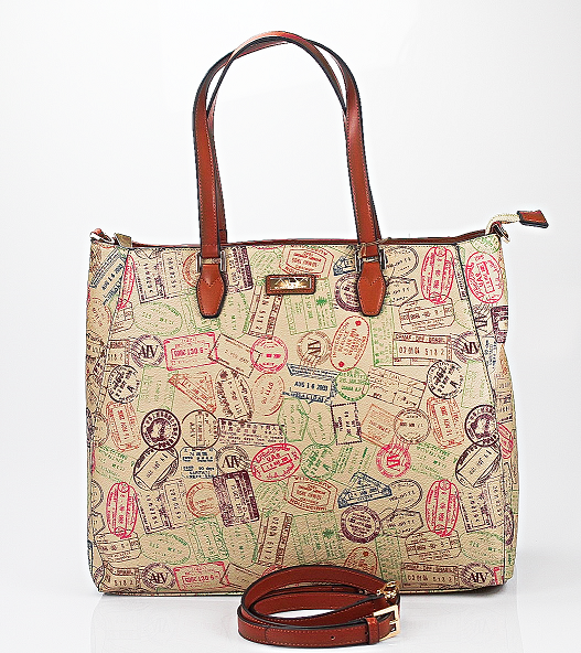 ALV by Alviero Martini BORSA SHOPPING GRANDE LINEA PASSPORT AL904B0445