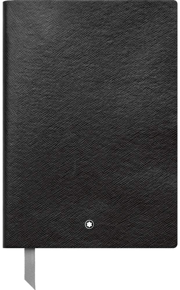 MONTBLANC 116401 NOTEBOOK PAGINE BIANCHE COPERTINA IN PELLE SAFFIANO NERO