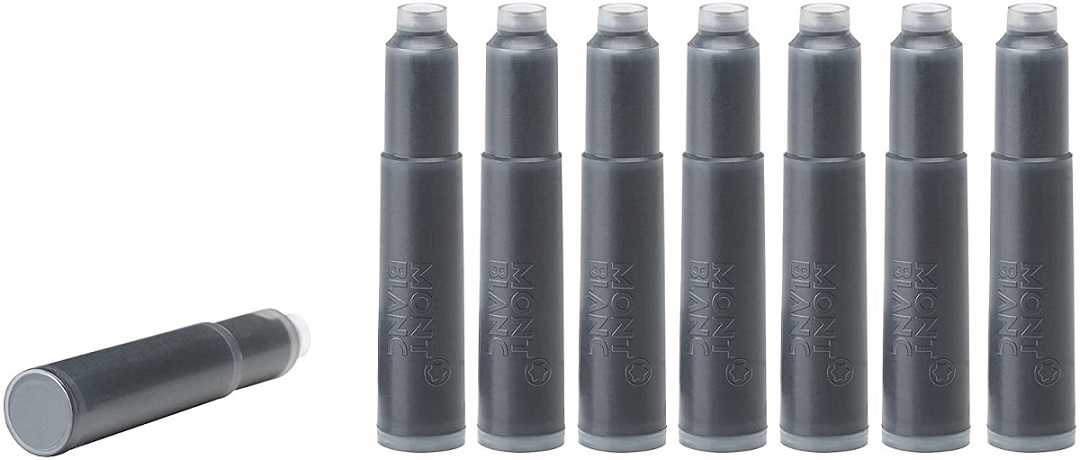 MONTBLANC 119718 128202 INK CARTRIDGE COOL GREY - immagine 2