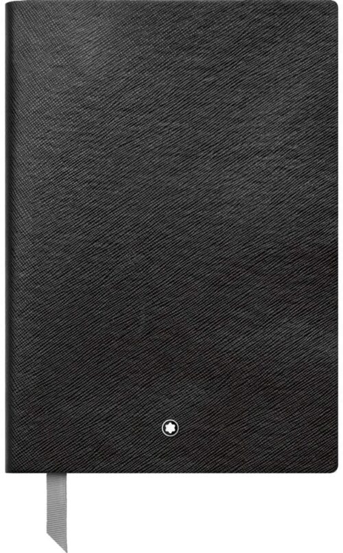 MONTBLANC 116401 NOTEBOOK PAGINE BIANCHE COPERTINA IN PELLE SAFFIANO NERO