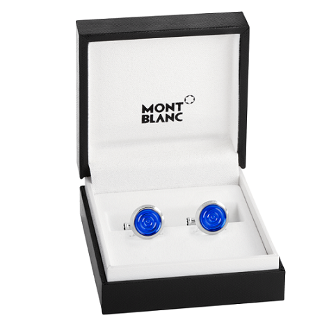 MONTBLANC 116655 GEMELLI URBAN SPIRIT IN ACCIAIO PREGIATO CON PREGIATA RESINA - immagine 3