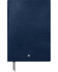 MONTBLANC 113639 NOTEBOOK PAGINE A QUADRETTICOPERTINA IN PELLE SAFFIANO BLU
