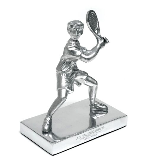 A.G. SPALDING&BROS 862859U828 FERMACARTE RIPRODUZIONE TENNIS PLAYER