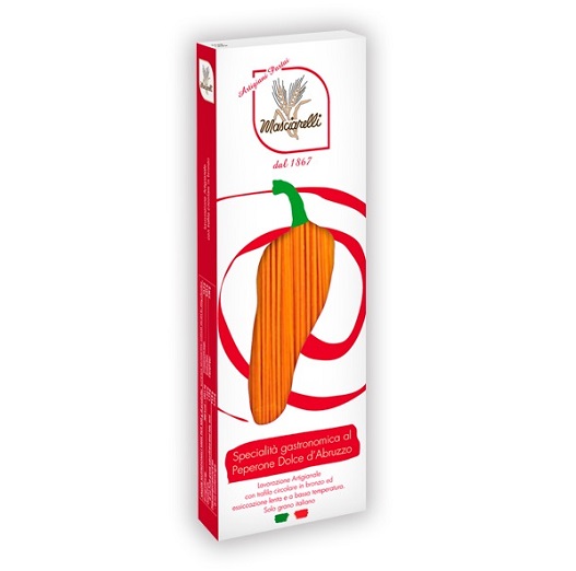 MASCIARELLI SPAGHETTI AL  PEPERONE DOLCE D'ABRUZZO LAVORAZIONE ARTIGIANALE LUXURY FOOD LOST 278