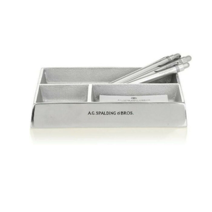 A.G. SPALDING&BROS PORTA BIGLIETTI DA VISITA CLIP PENNE IN ALLUMINIO 862843U828