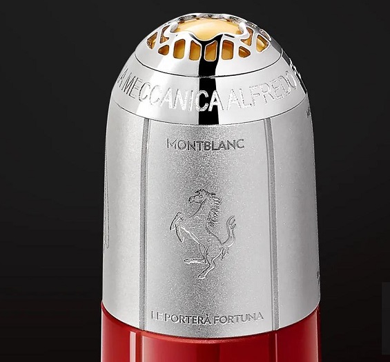 MONTBLANC 127174 - 132144 STILOGRAFICA GREAT CHARACTERS ENZO FERRARI SPECIAL EDITION M - immagine 4