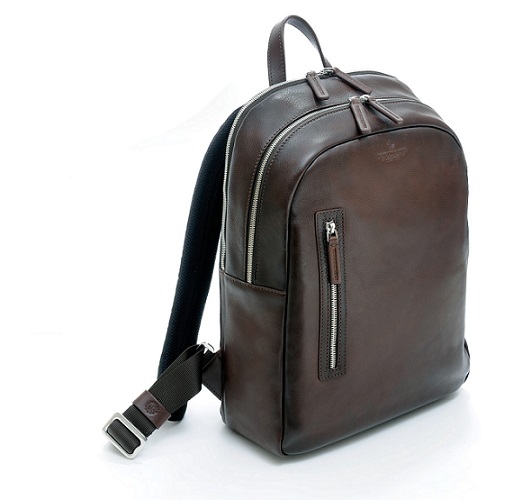 A.G. SPALDING&BROS 309141U254 ZAINO MIDWEST PELLE COLORE TESTA DI MORO - immagine 2