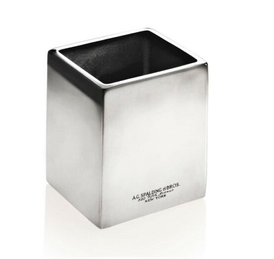 A.G. SPALDING&BROS 310755U828 BICCHIERE PORTA PENNE QUADRATO - immagine 2