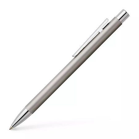 PENNA A SFERA 342120 FABER CASTELL NEO SLIM ACCIAIO SATINATO