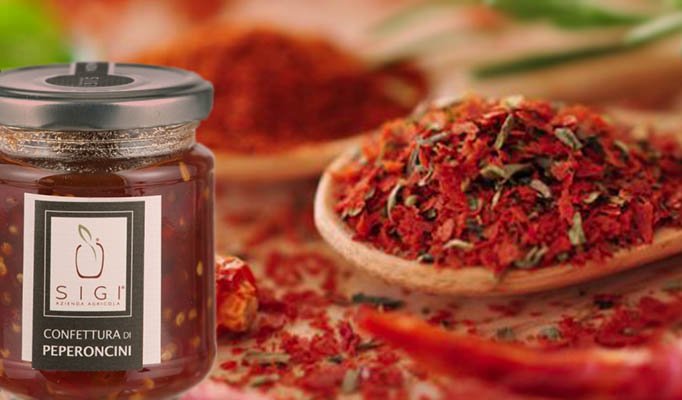 CONFETTURA DI PEPERONCINI IN VETRO 220G - SIGI - immagine 3
