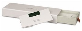 PENNA A SFERA 342120 FABER CASTELL NEO SLIM ACCIAIO SATINATO - immagine 3