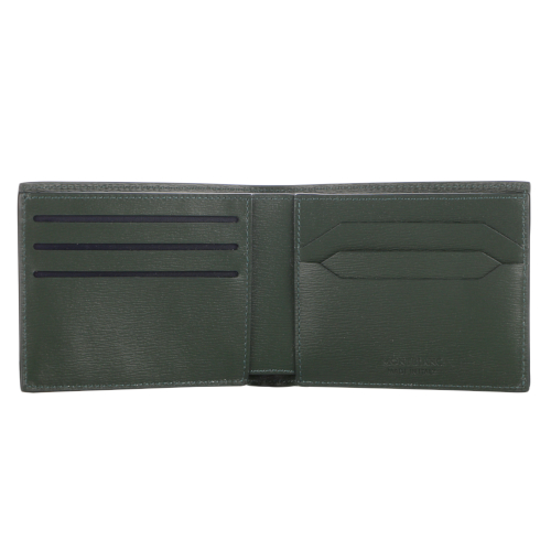 MONTBLANC 129243 WESTSIDE 4810 PORTAFOGLI UOMO 6CC COLORE VERDE FOREST - immagine 2