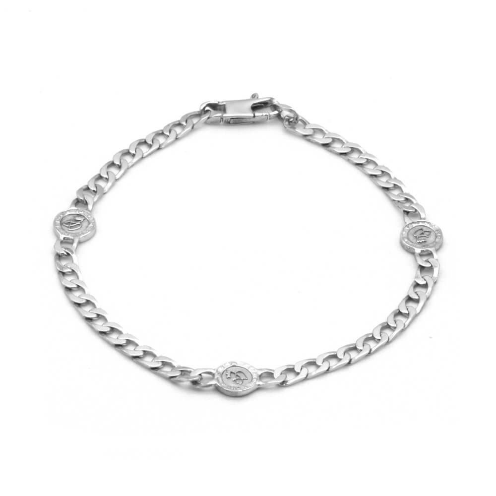 I DUCHI BRACCIALE UOMO 10368022 - ARGENTO STERLING 925 LINEA ARGENTUM PASSION