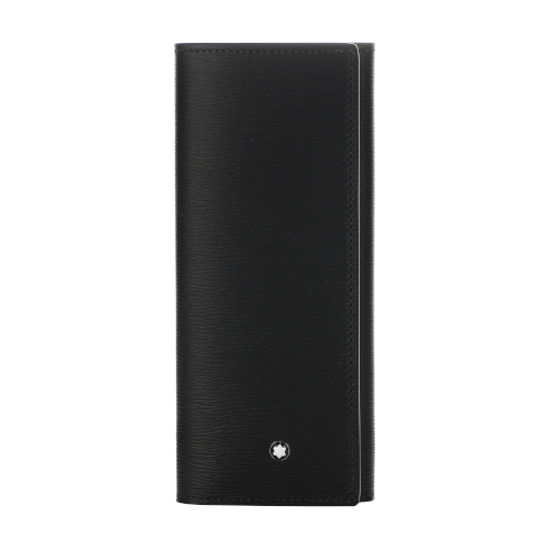 MONTBLANC 4810 WST 129259 PORTAPENNE IN PELLE COLORE NERO