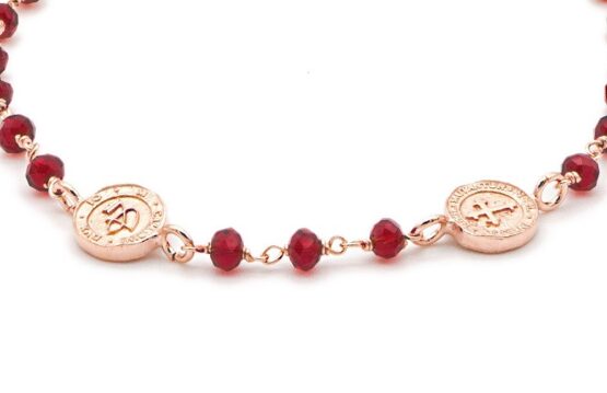 I DUCHI BRACCIALE DONNA 10365123 ARGENTO 925 RED GOLD MAGICAE LAPIS - immagine 2