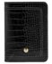 MONTBLANC 107605 PORTA CARTE DI CREDITO LA VIE BOHEME VITELLO STAMPA COCCO NERO