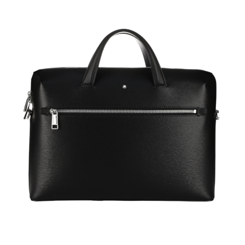 MONTBLANC 129190 MEISTERSTUCK 4810  BORSA PORTADOCUMENTI NERA SOTTILE