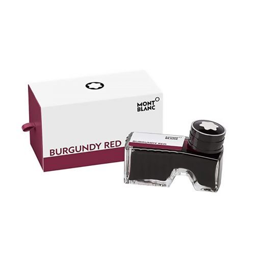MONTBLANC 128188 - 105198 INK BOTTLE BURGUNDY RED - INCHIOSTRO BORDEAUX
